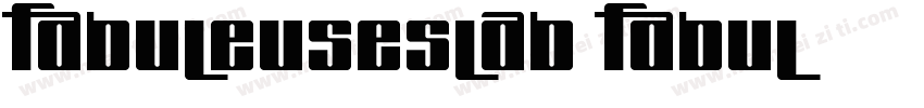 fabuleuse-slab fabul字体转换